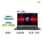 Laptop Gaming MSI Thin 15 B13UC-1411VN (i7-13620H, RTX 3050 4GB, RAM 8GB DDR4, SSD 512GB, 15.6 Inch IPS FHD 144Hz)