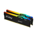 Ram PC Kingston Fury Beast RGB 16GB 5600MHz DDR5 (2x8GB) KF556C40BBAK2-16 #2